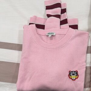 Kenzo Light Pink Crew Neck Sweater